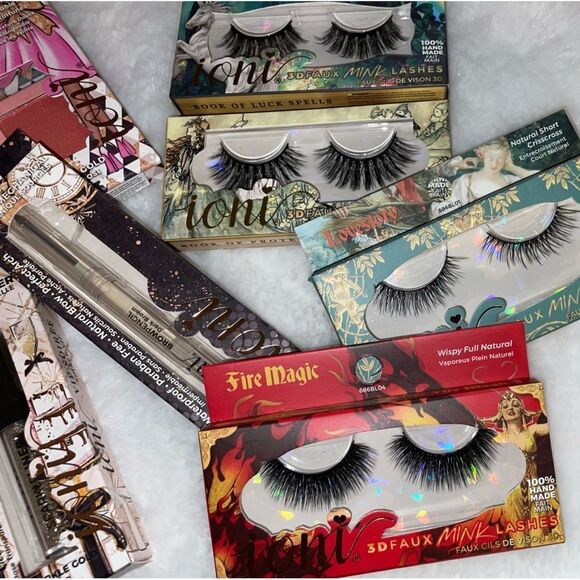 COPY - New Mixed Lot Of  Ioni Makeup 3D Faux Mink Lashes Eyeliner Lipliner Blush - Picture 11 of 13